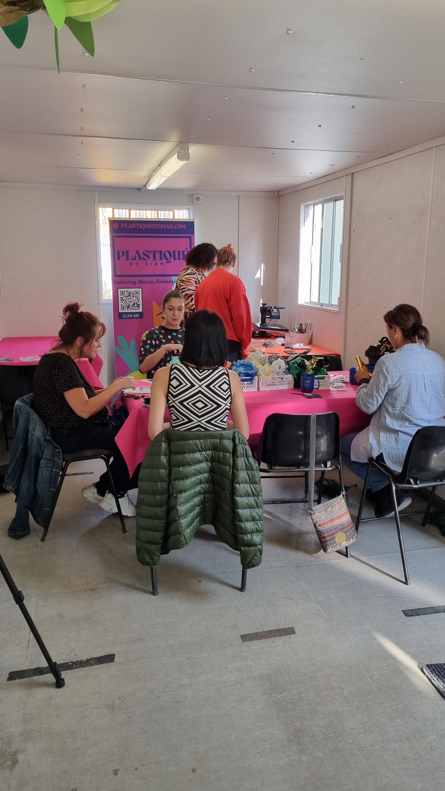 Upcycled Plastic Jewellery Making Workshop - PLASTIQUE By Siân