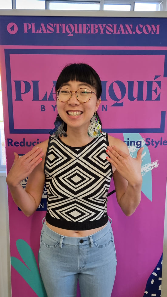 Upcycled Plastic Jewellery Making Workshop - PLASTIQUE By Siân