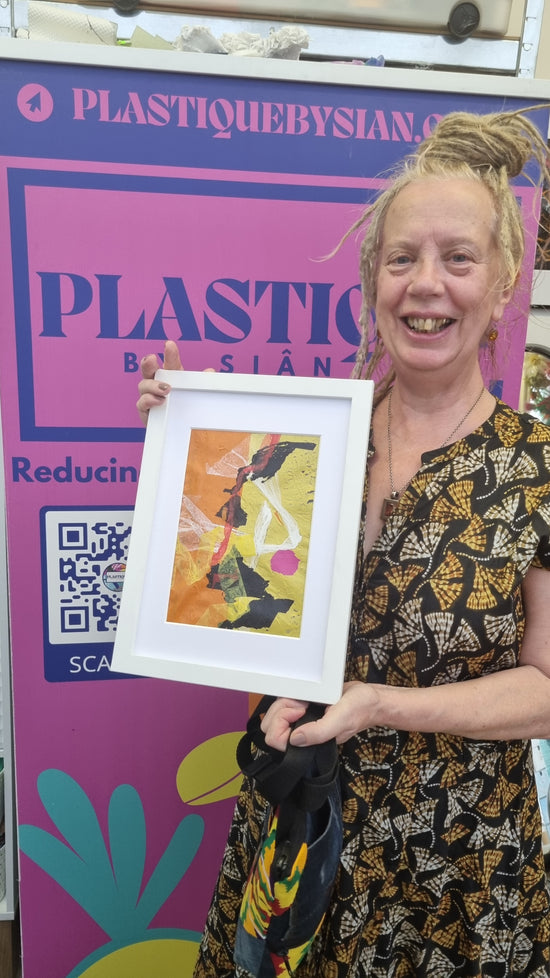 Upcycled Plastic Wall-Art Workshop - PLASTIQUE By Siân