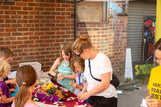 Upcycled Greetings Card Making Workshop - PLASTIQUE By Siân