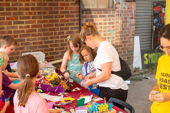 Upcycled Greetings Card Making Workshop - PLASTIQUE By Siân