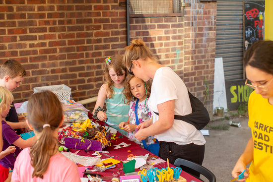 Upcycled Greetings Card Making Workshop - PLASTIQUE By Siân