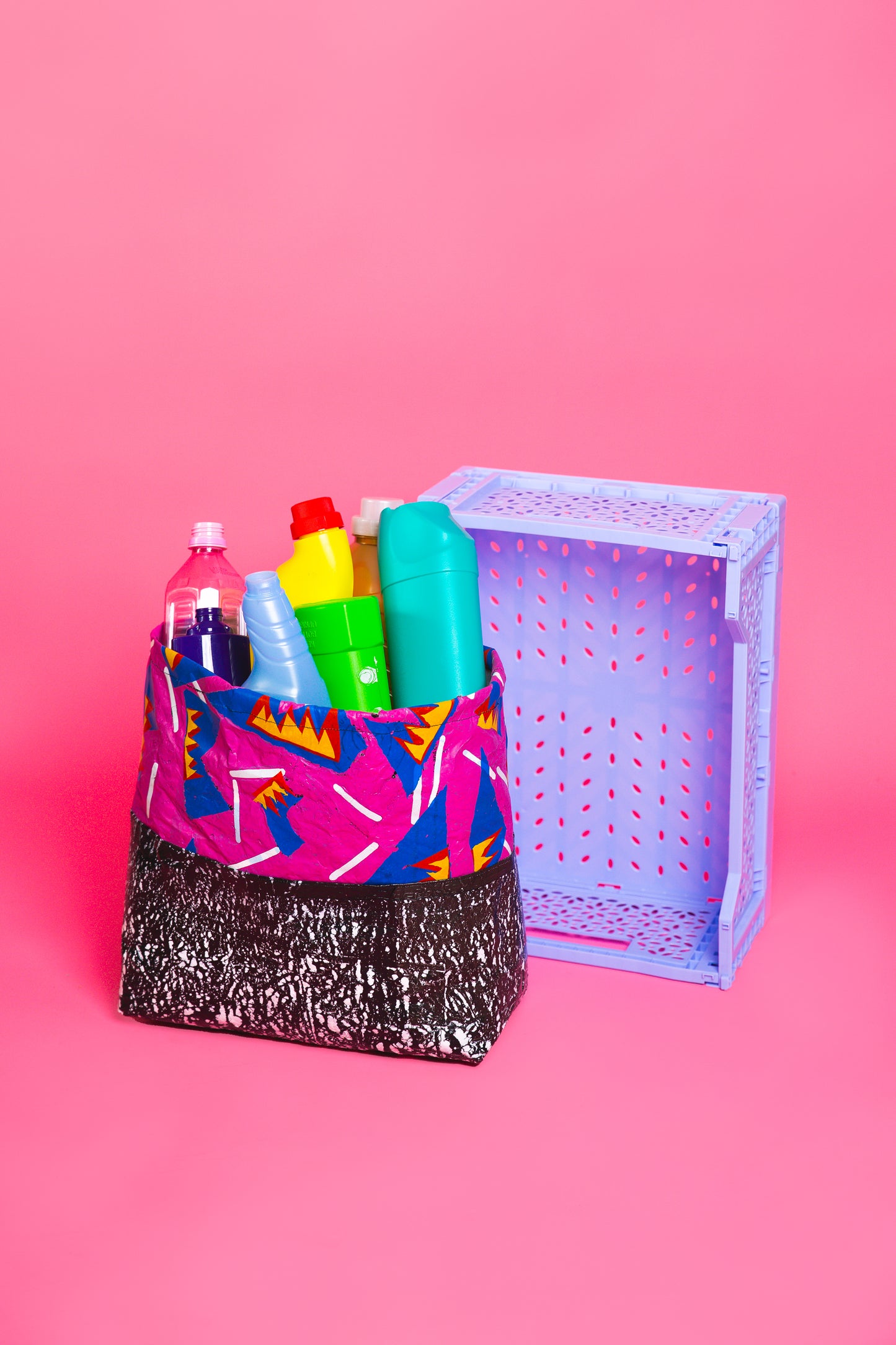 Stasher yarn bag - recycled plastic