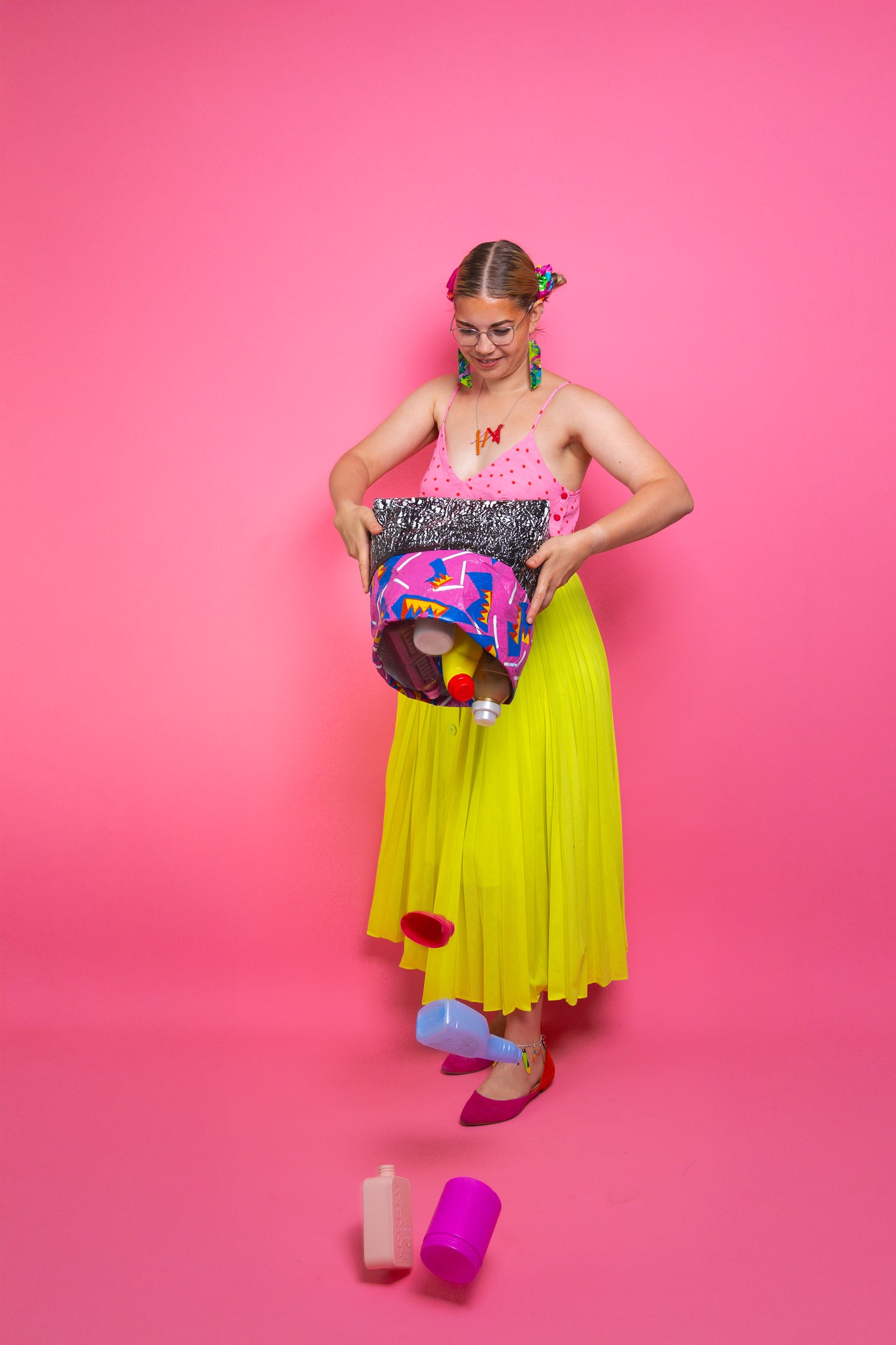 Stasher yarn bag - recycled plastic