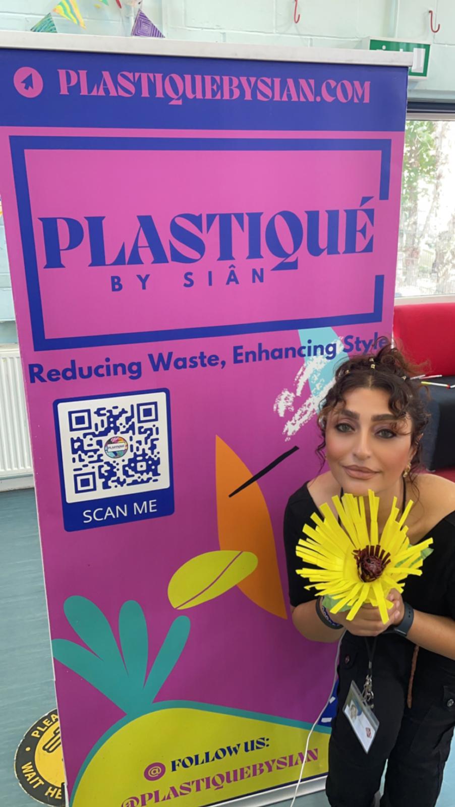 Upcycled Plastic Bottle Flower Making Workshop - PLASTIQUE By Siân