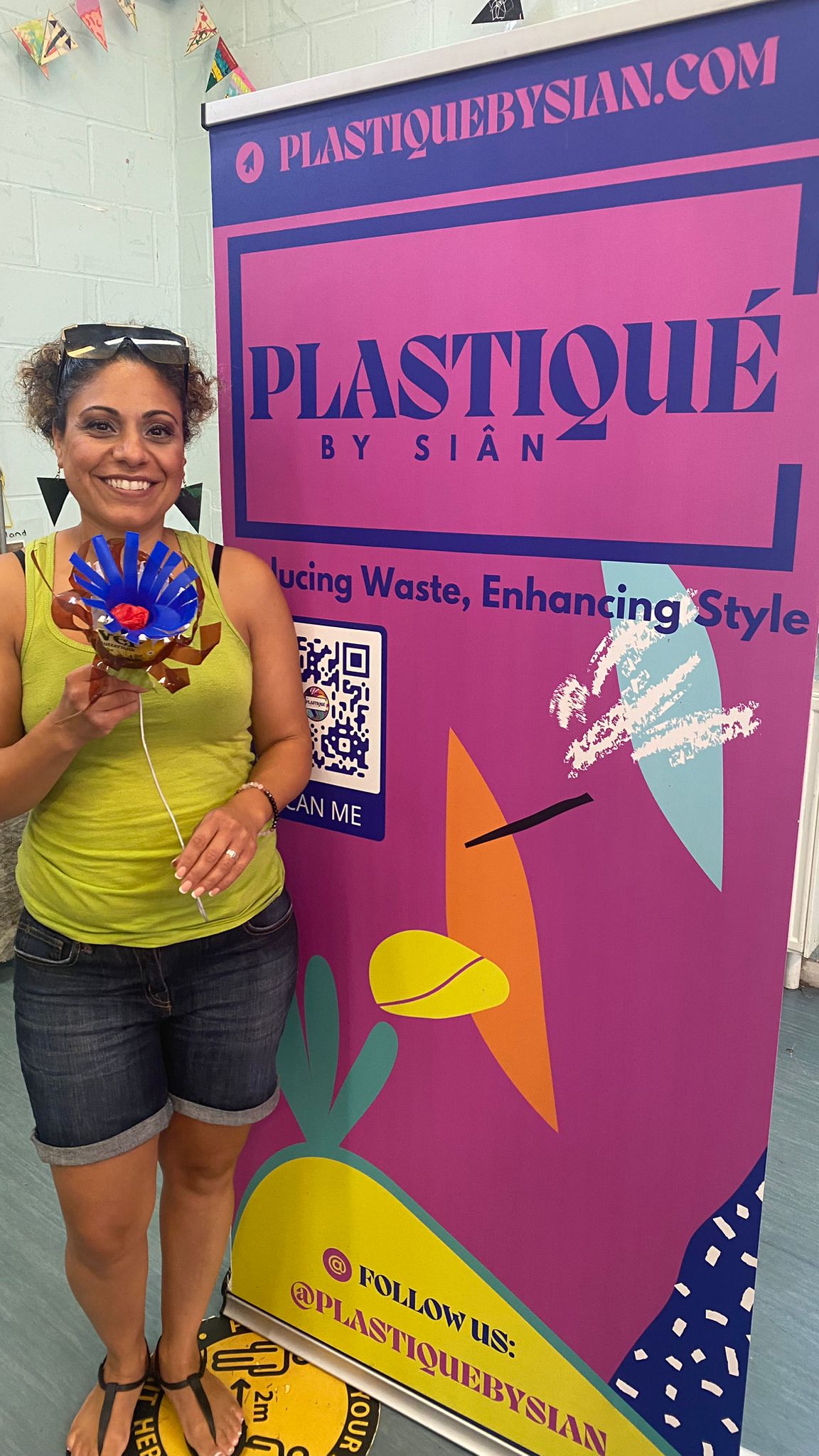 Upcycled Plastic Bottle Flower Making Workshop - PLASTIQUE By Siân