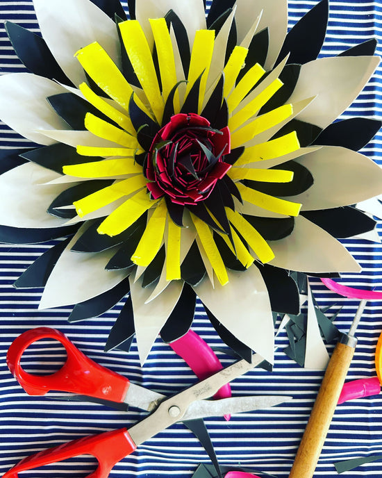 Upcycled Plastic Bottle Flower Making Workshop - PLASTIQUE By Siân