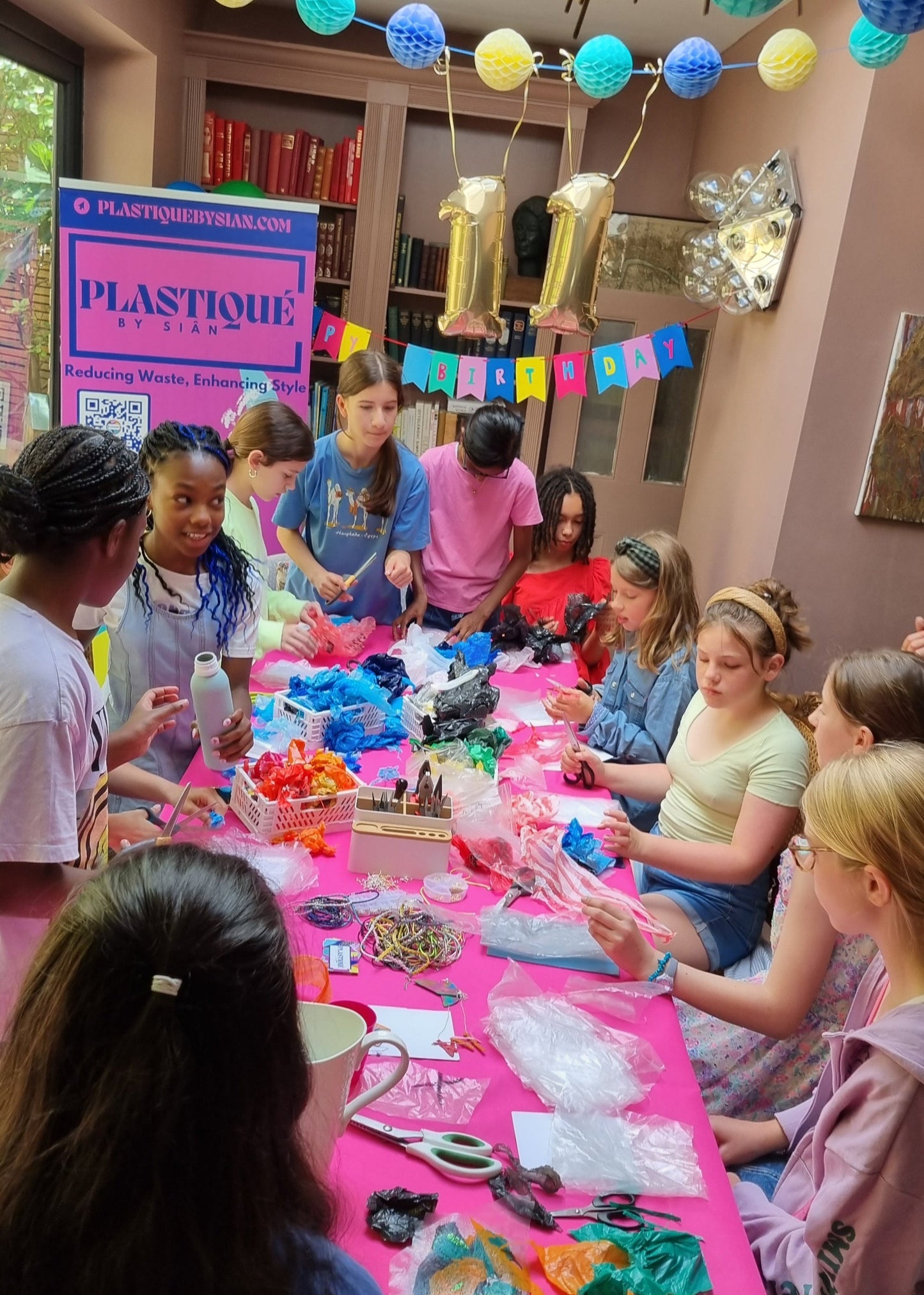 Upcycled Plastic Jewellery Making Workshop - PLASTIQUE By Siân