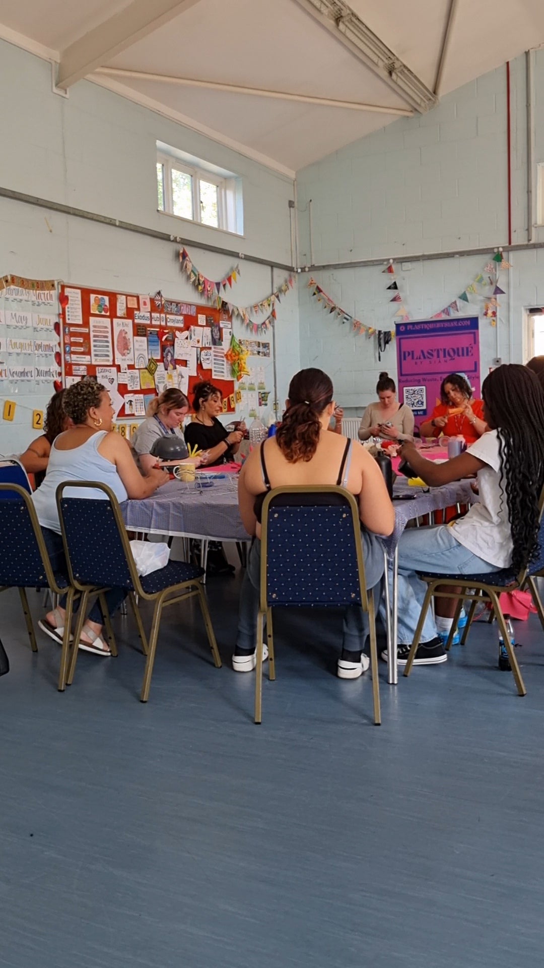 Upcycled Plastic Bottle Flower Making Workshop - PLASTIQUE By Siân