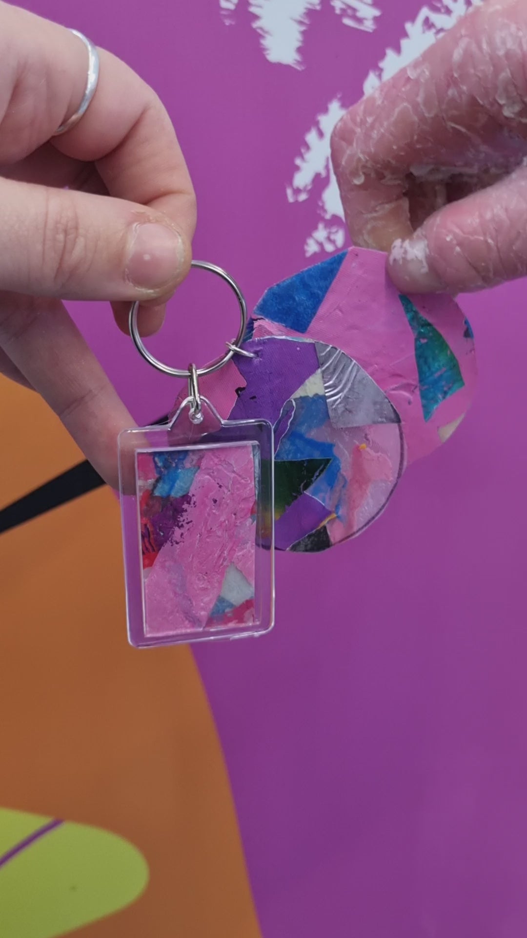 Load and play video in Gallery viewer, WORKSHOP: Keyring &amp;amp; Accessory Making- Upcycled Plastic
