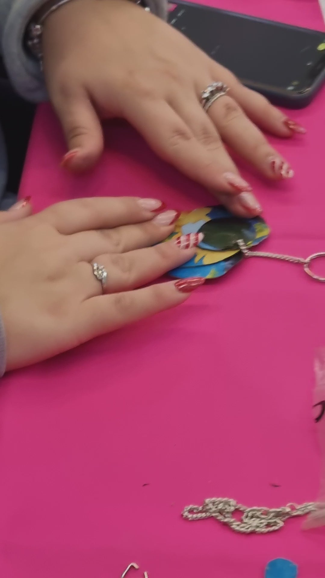 Load and play video in Gallery viewer, WORKSHOP: Keyring &amp;amp; Accessory Making- Upcycled Plastic
