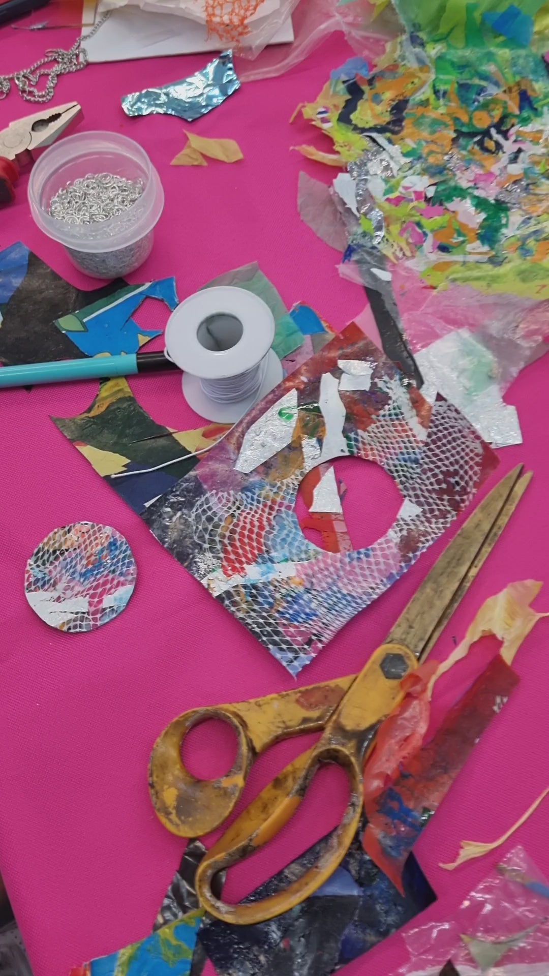 Load and play video in Gallery viewer, WORKSHOP: Keyring &amp;amp; Accessory Making- Upcycled Plastic
