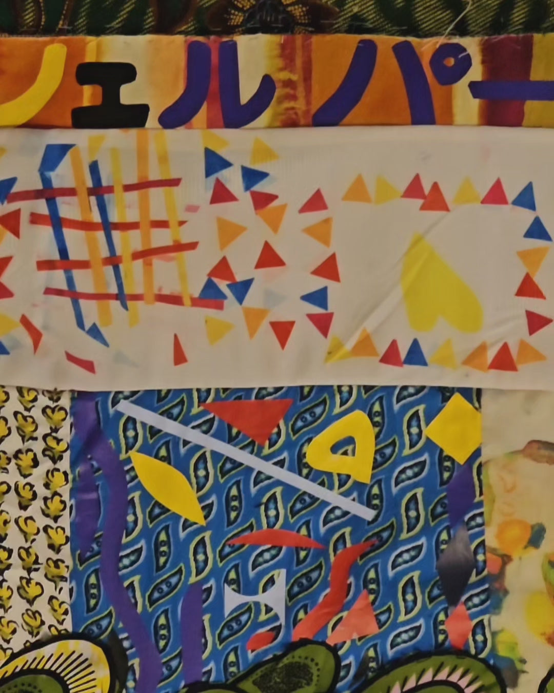 Load and play video in Gallery viewer, WORKSHOP: Community Banner Making- Mixed Media Textiles
