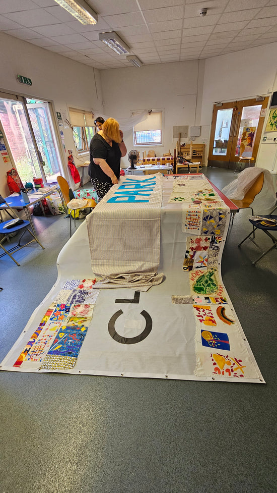 WORKSHOP: Community Banner Making- Mixed Media Textiles