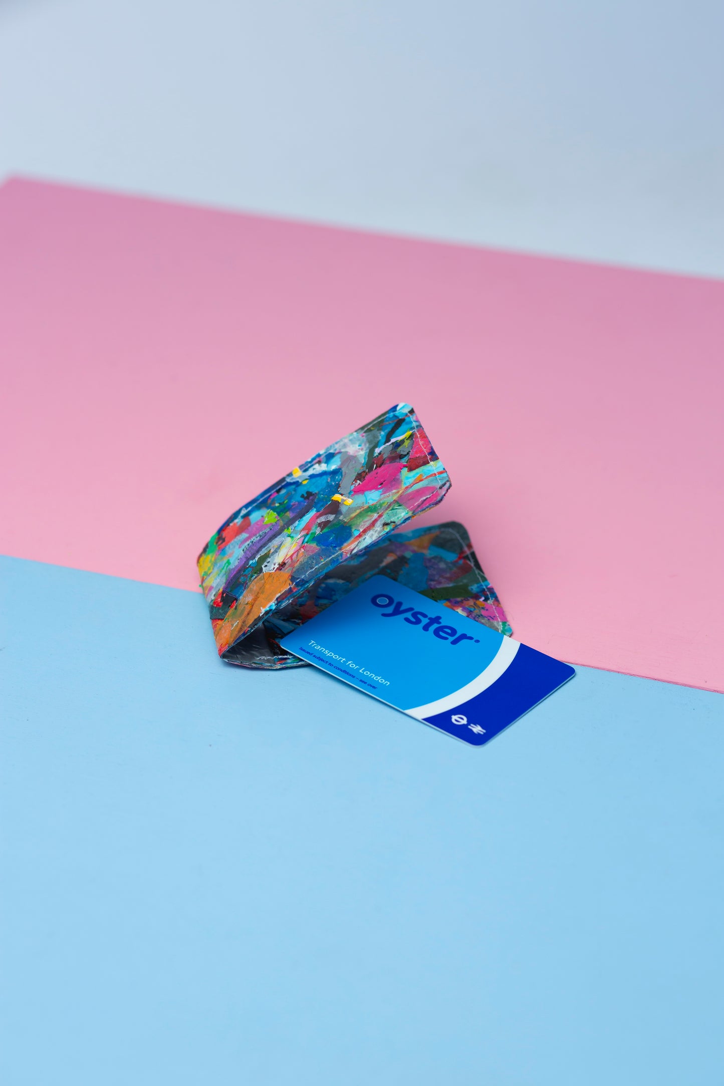 Card wallet:  Multi coloured