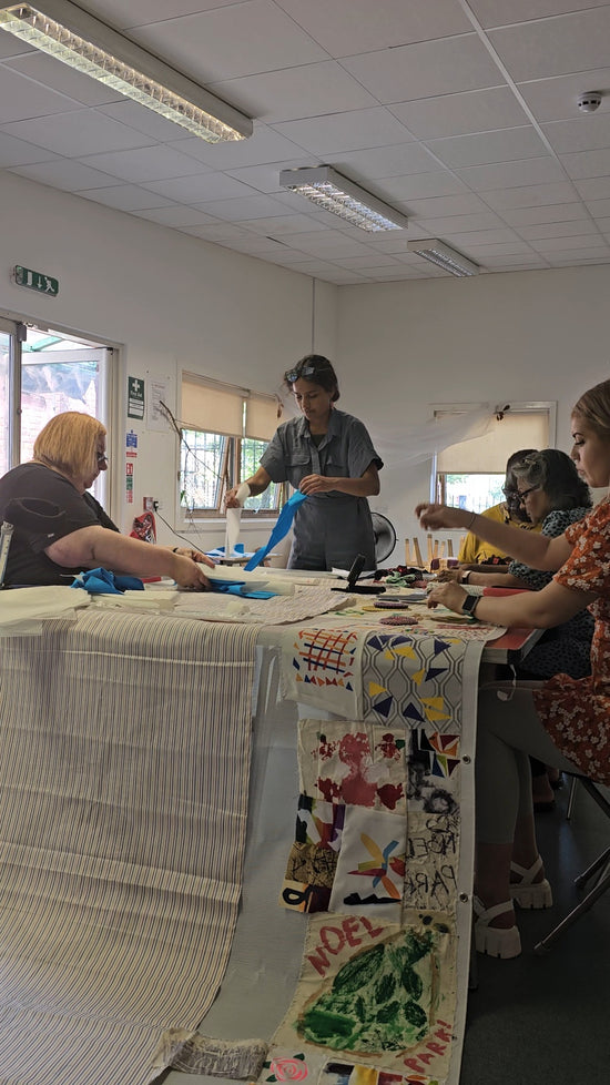 WORKSHOP: Community Banner Making- Mixed Media Textiles