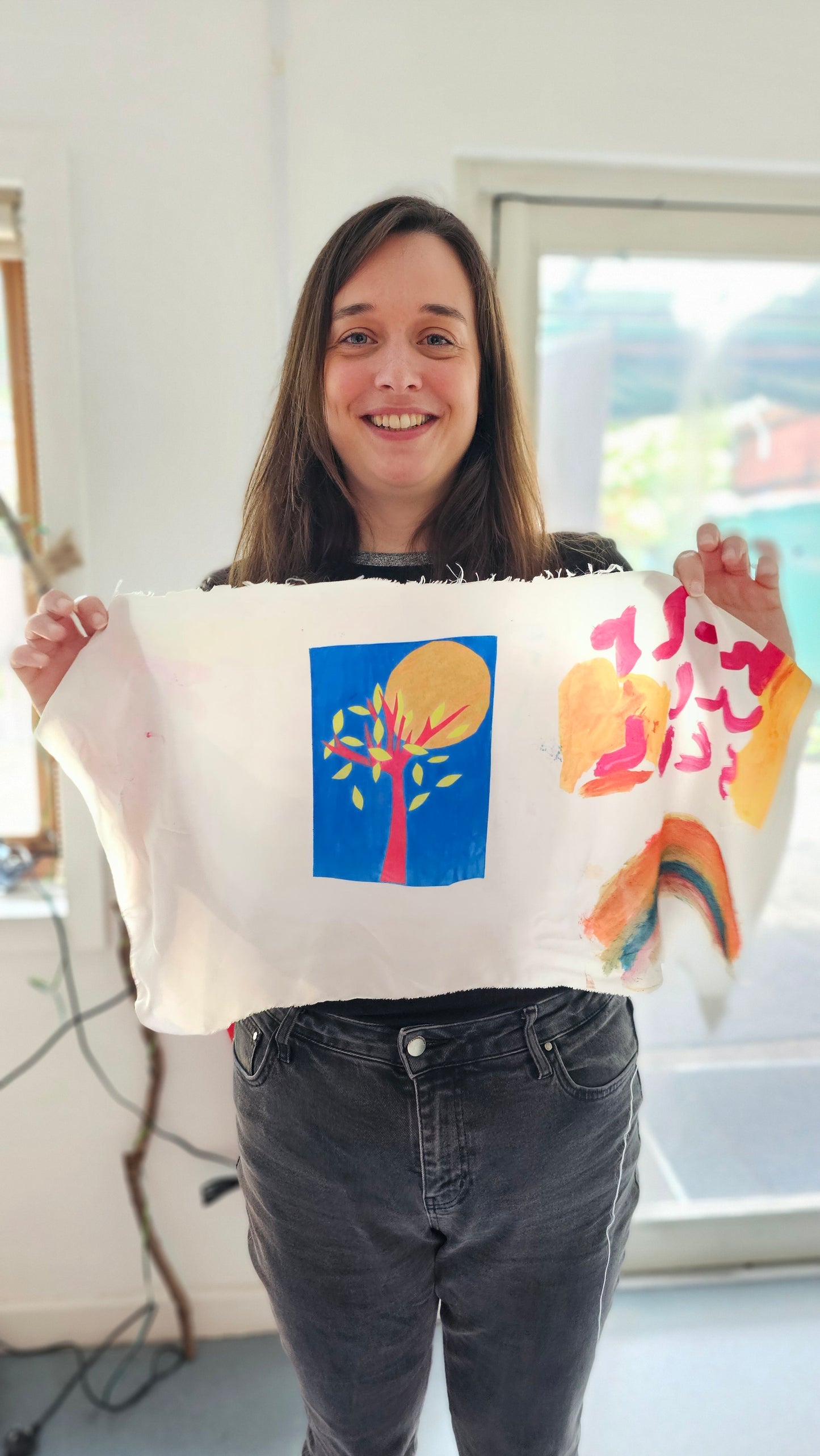 WORKSHOP: Heat Transfer Painting- Textiles based printing technique