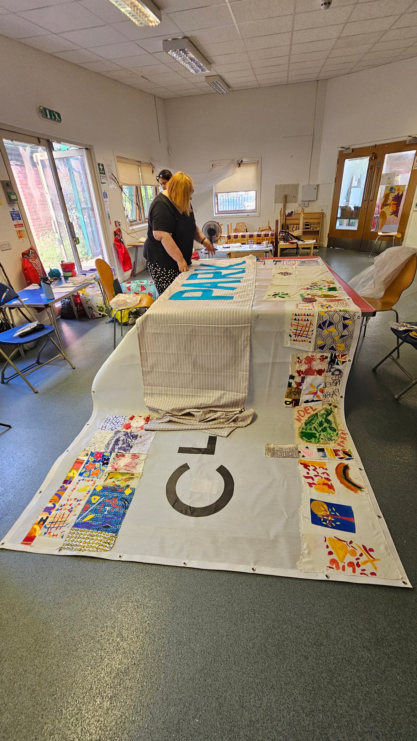 WORKSHOP: Community Banner Making- Mixed Media Textiles