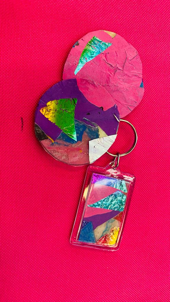 Upcycled Plastic keyring Making Workshop - PLASTIQUE By Siân