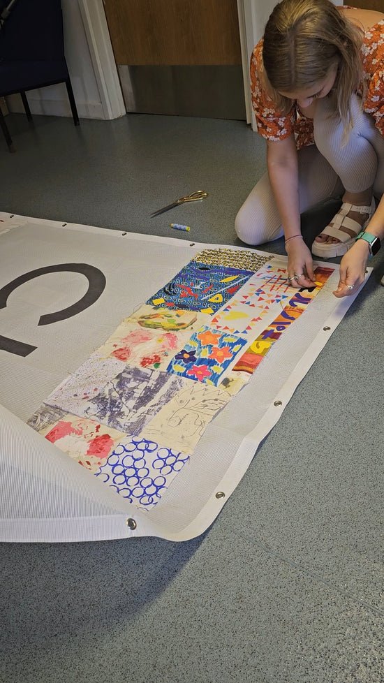 WORKSHOP: Community Banner Making- Mixed Media Textiles