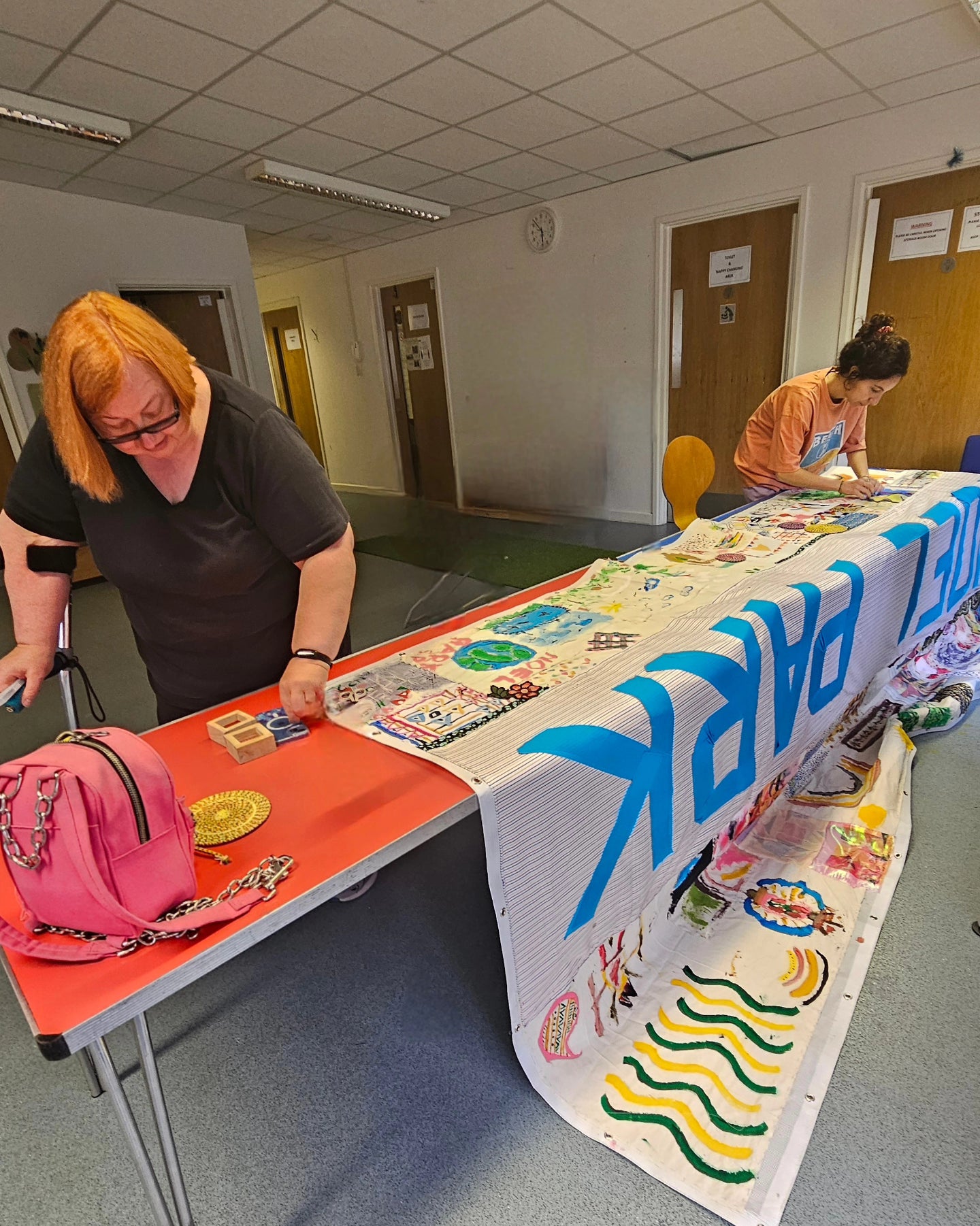 WORKSHOP: Community Banner Making- Mixed Media Textiles