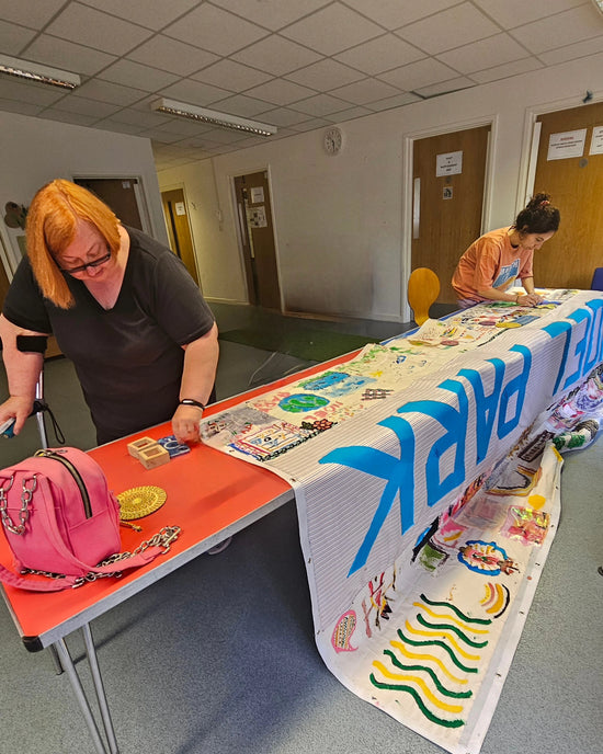 WORKSHOP: Community Banner Making- Mixed Media Textiles