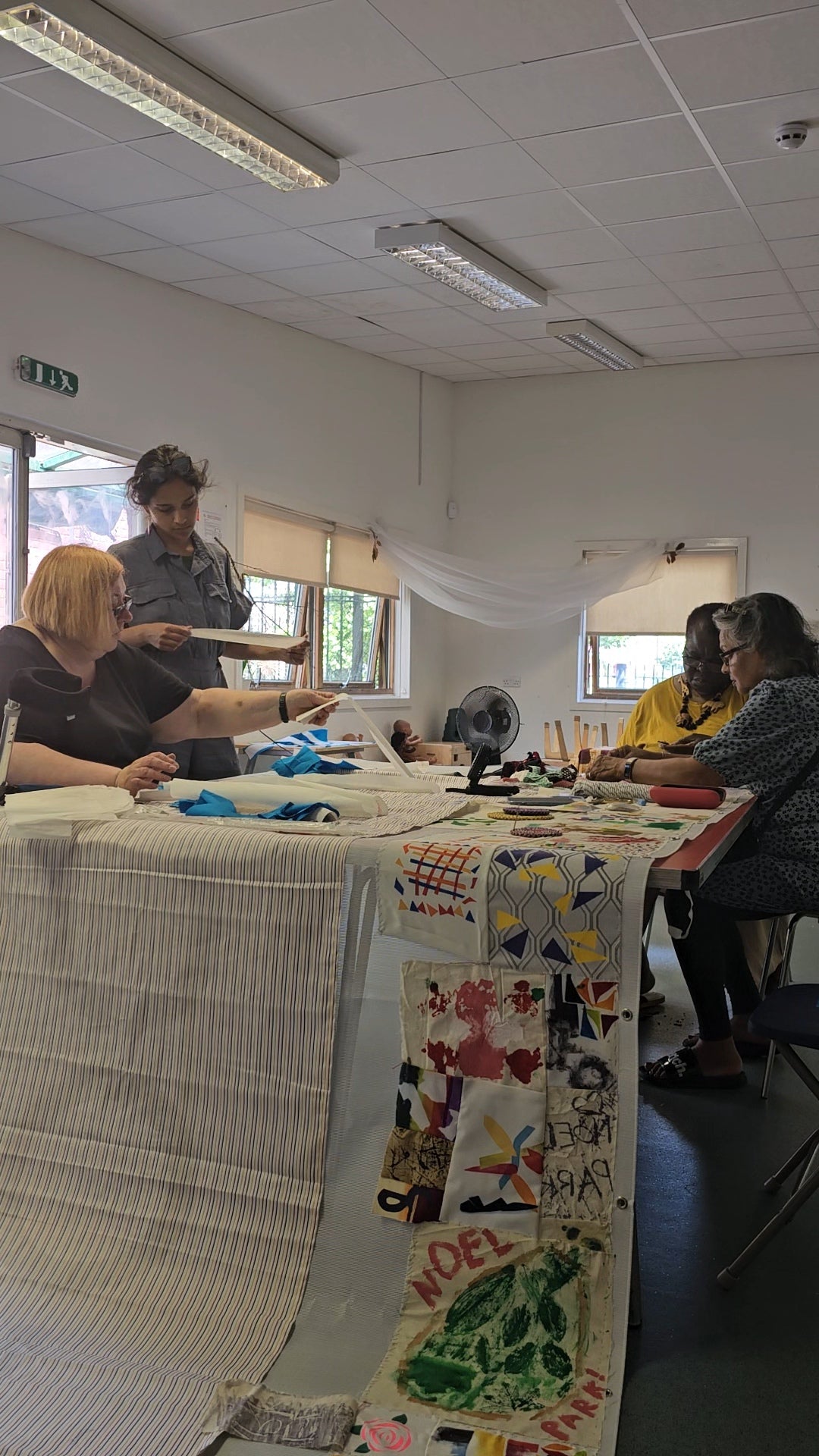 WORKSHOP: Community Banner Making- Mixed Media Textiles