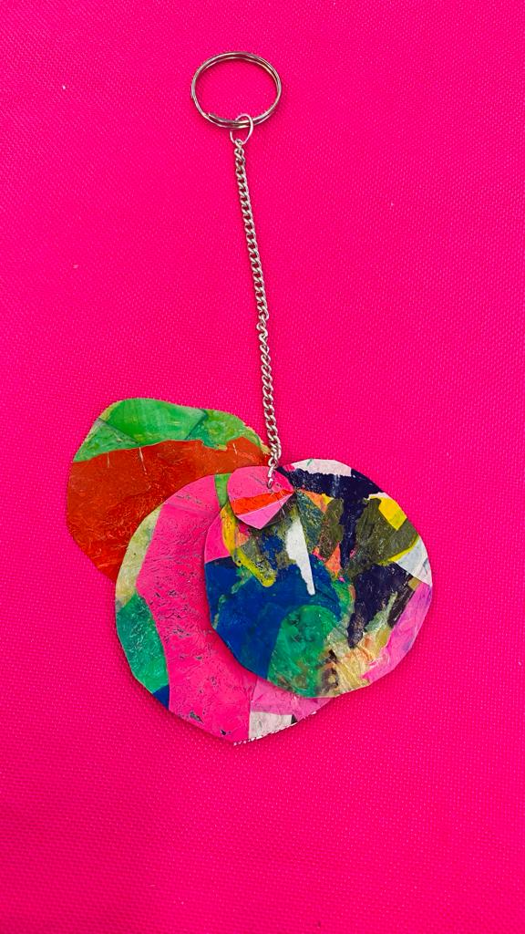 Upcycled Plastic keyring Making Workshop - PLASTIQUE By Siân