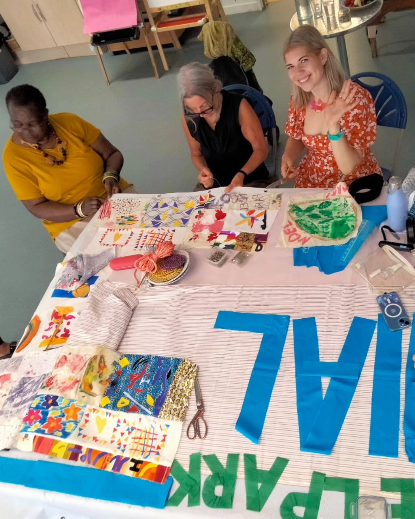 WORKSHOP: Community Banner Making- Mixed Media Textiles