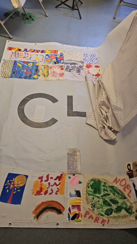 WORKSHOP: Community Banner Making- Mixed Media Textiles