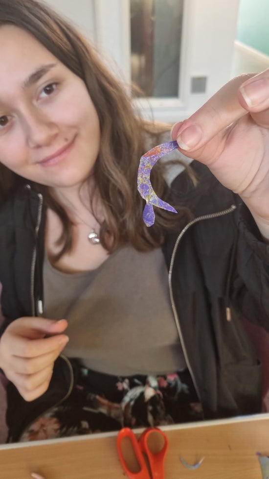Upcycled Plastic Jewellery Making Workshop - PLASTIQUE By Siân